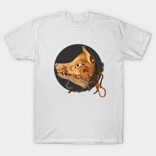 The mask of Kitsune, the ancient demon fox T-Shirt